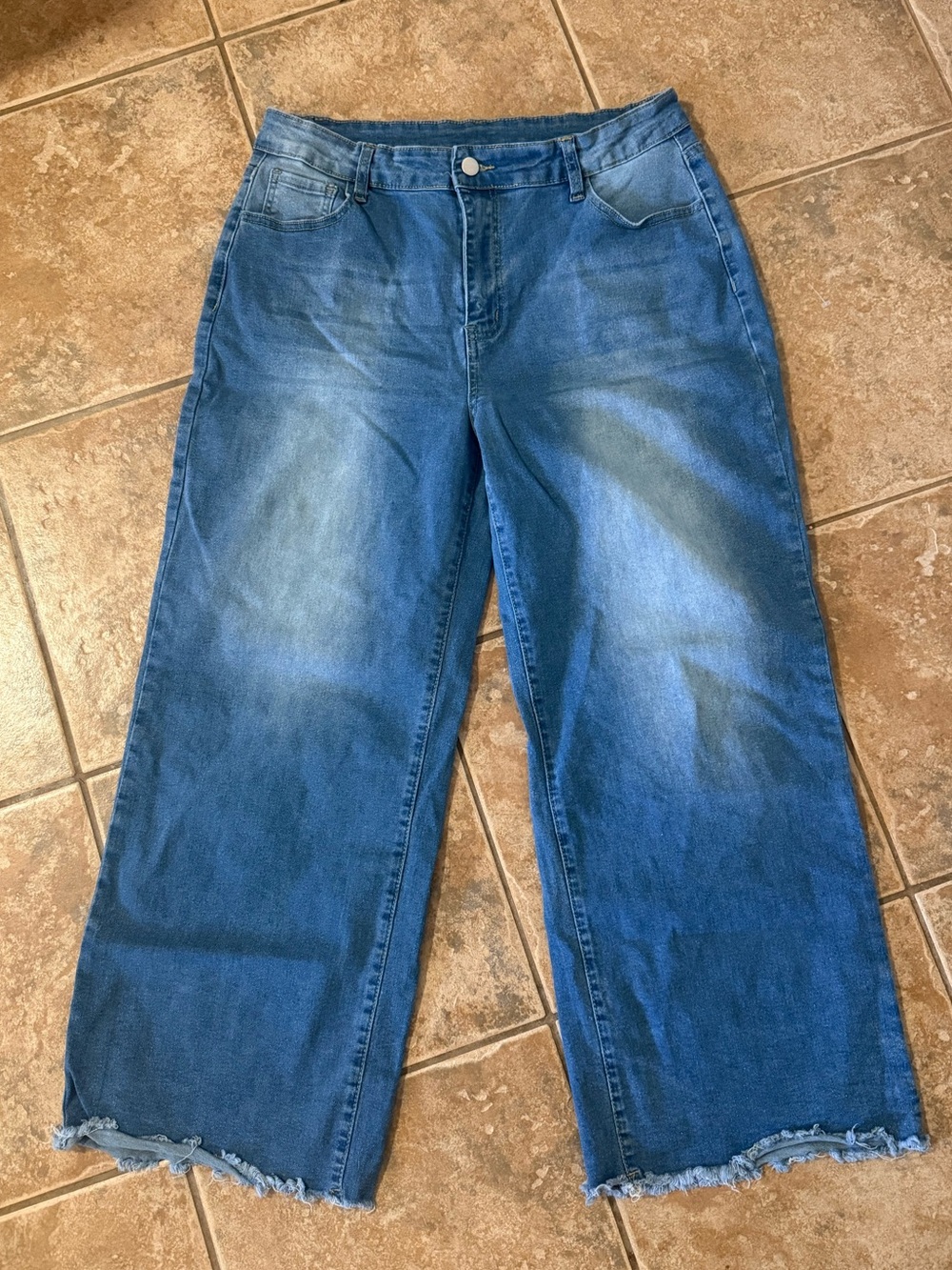 Blue Wide-Leg Women’s Jeans - Classic Denim